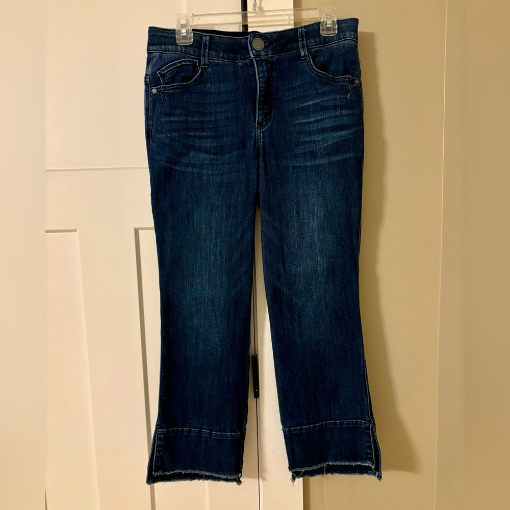 Democracy AbSolution Kick Flare Raw Hem Jeans